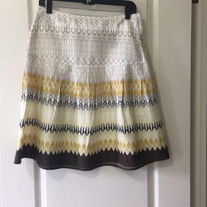 Cute cotton multi color skirt. India. From Europe